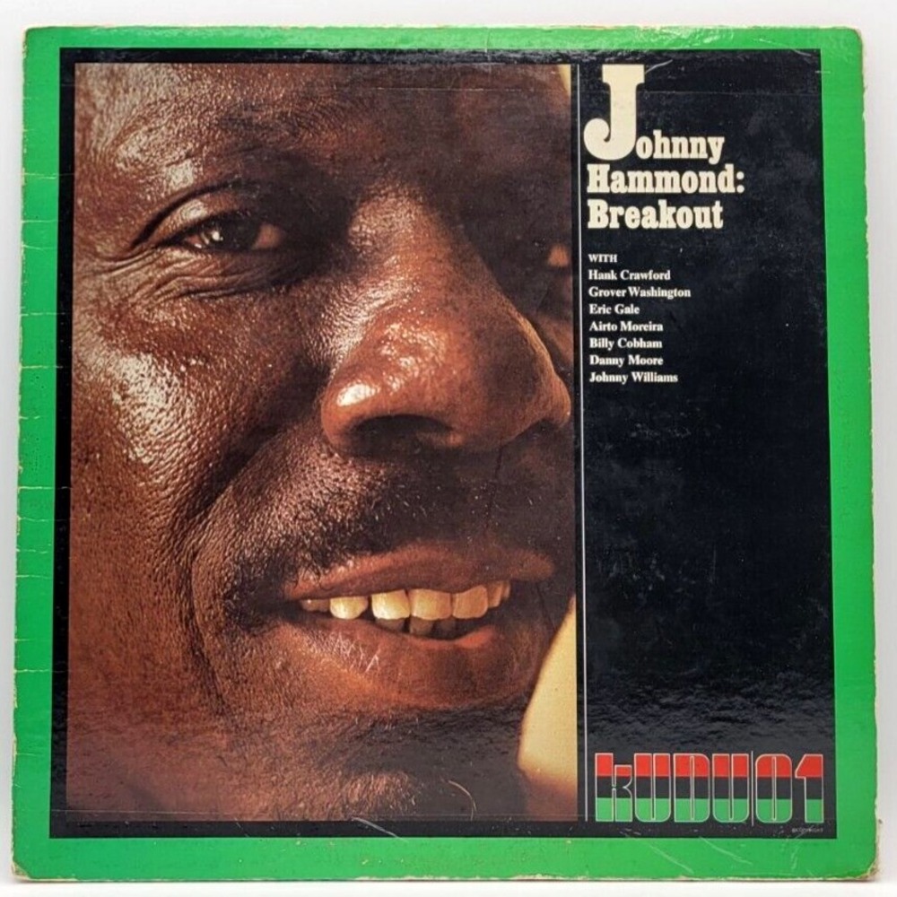 JOHNNY HAMMOND - BREAKOUT - JAZZ LP RECORD KUDU